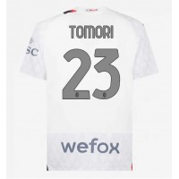 Camisa de time de futebol AC Milan Fikayo Tomori #23 Replicas 2º Equipamento 2023-24 Manga Curta